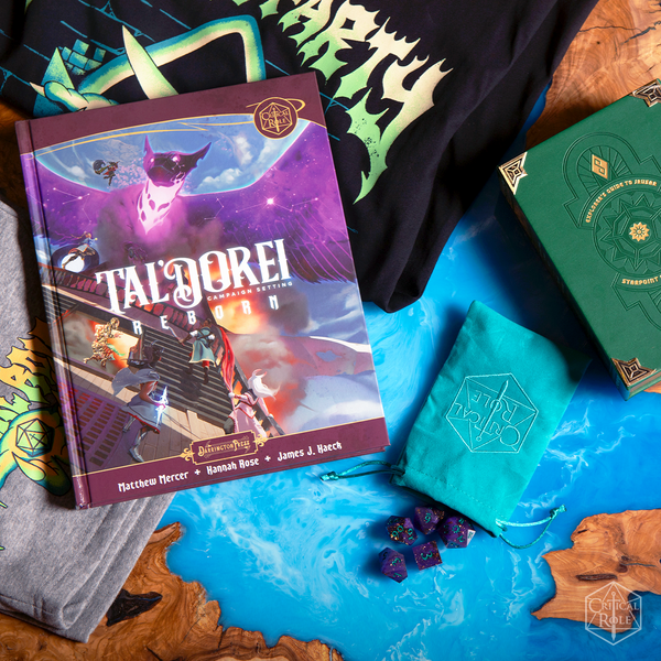 Critical Role Champion Dice Set: Mollymauk Tealeaf