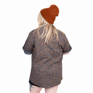 Vox Machina Weapons Button Down Short Sleeve Shirt