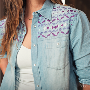 Bells Hells Collection: Imogen Temult Denim Shirt